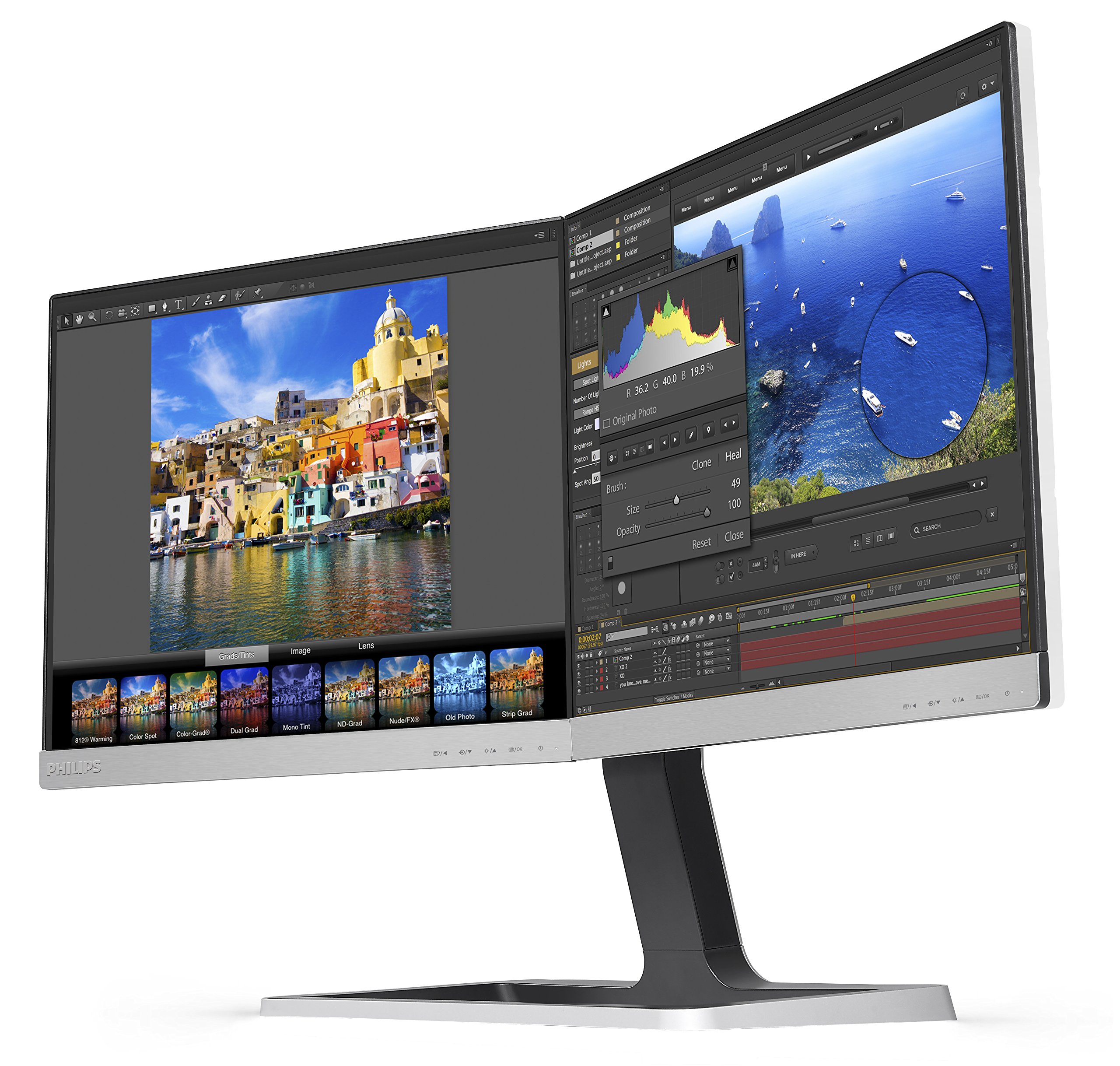 Amazon.com: Philips 19DP6QJNS/27 Brilliance P-Line 19'' LED